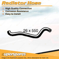 Superspares Lower Side Radiator Hose Length 550mm Inside Diameter 26mm