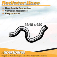 Superspares Lower Radiator Hose Length 620mm Inside Diameter 38mm Bell ID 45mm