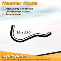 Superspares Heater Hose Rubber Hose Length 530mm Inside Diameter 16mm