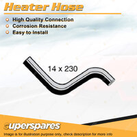 Superspares Heater Hose Rubber Hose Length 230mm Inside Diameter 14mm