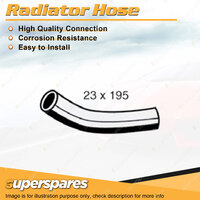 Superspares Radiator Hose Misc Length 195mm x Inside Diameter 23mm