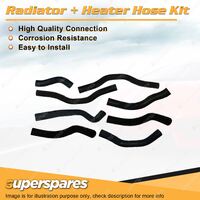 Radiator + Heater Hose Kit for Holden Commodore VX Supercharged 3.8L L36 00-02