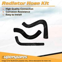 Superspares Radiator Hose Kit for Mitsubishi Sigma GJ 2.0L 4 cyl 4G52 1982-1984