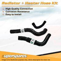 Superspares Radiator + Heater Hose Kit for Ford Maverick DA 4.2L TD42 1988-1994