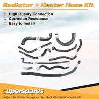 Superspares Radiator + Heater Hose Kit for Holden Monaro V2 5.7L V8 LS1 01-04