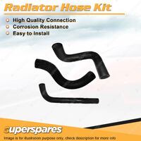 Superspares Radiator Hose Kit for Mitsubishi Sigma GH 2.0L 4 cyl 8V 4G52 80-82