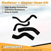 Radiator & Heater Hose Kit for Ford Telstar AR AS TX5 2.0L FE 1984-1987