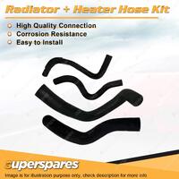 Radiator & Heater Hose Kit for Ford Laser KF TX3 1.8L TMPFI Turbo BP 90-91