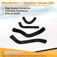 Radiator & Heater Hose Kit for Holden WB Series WB 4.2L 5.0L 1980-1985