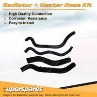 Radiator & Heater Hose Kit for Kia Rio JB 1.4L 1.6L G4EE G4ED 2005-2011