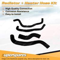 Radiator & Heater Hose Kit for Toyota Corolla AE102 1.8L EFI 7A-FE 1994-1999