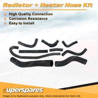 Radiator & Heater Hose Kit for Toyota Landcruiser VDJ76R VDJ78R VDJ79R