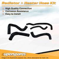 Radiator & Heater Hose Kit for Toyota Corolla ZRE152R ZRE182R 1.8L