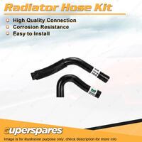 Superspares Radiator Hose Kit for Mitsubishi Triton MK 3.0L SOHC MPFI 6G72 96-06