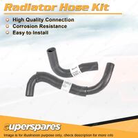 Superspares Radiator Hose Kit for Mitsubishi Triton ML MN 2.5L 4D56T 2008-2015