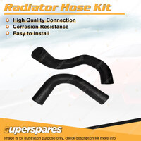 Upper+Lower Radiator Hose Kit for Holden Sunbird UC 1.9L 4 cyl CIH VN 1978-1980