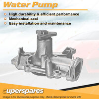 Superspares Water Pump for Kia Mentor 1.5L SOHC 8V DOHC 16V B5 BF 4Cyl Petrol