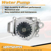 Superspares Water Pump for Honda Civic AK AH 1.5L SOHC 12V EW2 4Cyl Petrol 84-87