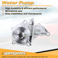 Superspares Water Pump for Holden Nova LE LF 1.4L 1.6L 6A-FC 4A-FC 4Cyl Petrol