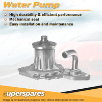 Superspares Water Pump for Holden Gemini TF TG 1.8L SOHC 8V 4FB1 4Cyl Diesel