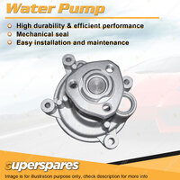 Superspares Water Pump for Volkswagen Polo 9N 1.6L DOHC 16V 4Cyl Petrol 06-10