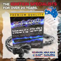 TOP GUN Spiral Wire Spark Plug Ignition Leads Set for Holden Rodeo KB 1.8L 83-85