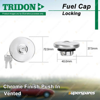 Tridon Vented Locking Fuel Cap for Morris 1100S 850 1.1L 1.3L 848cc