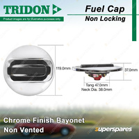 Tridon Non Vented Non Locking Fuel Cap for Nissan ST XFN Utility 4.1L