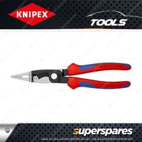 Knipex Electrical Installation Plier - with Multi-Component Grips Handles 200mm