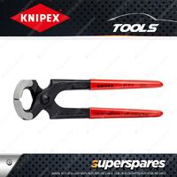 Knipex Carpenters Pincer - 210mm with Striking Face to Hammer Down Nails