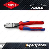 Knipex High Leverage Diagonal Cutter - 200mm with Multi-component Grips Handles
