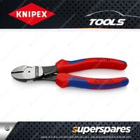 Knipex High Leverage Diagonal Cutter - Length 180mm with Opening Spring