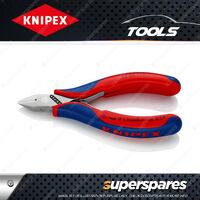 Knipex Electronics Diagonal Cutter - Length 115mm Pointed Head without Bevel