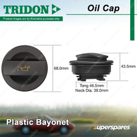 Tridon Oil Cap Plastic Bayonet for Audi A3 A4 A5 A6 A8 Allroad Quattro Q5 S4 S5