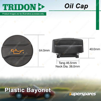 Tridon Oil Cap Plastic Bayonet for Volkswagen Passat Polo Touareg Transporter