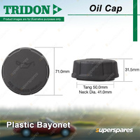 Tridon Oil Cap for Volvo 240 Series 740 760 850 940 960 C70 Cross Country