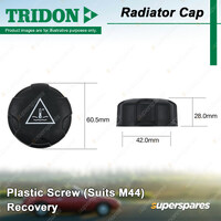 Tridon Recovery Radiator Cap for MINI Cooper R56 R57 R55 One R56 1.4L 1.6L