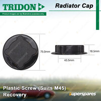 Tridon Radiator Cap for Volvo P122S - P1800S S40 T4 S60 T5 S70 S80 S90 V90