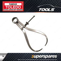 Toledo Outside Spring Caliper - Stainless Steel - Solid Nut 100mm Length