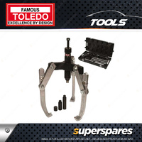 Toledo Triple Leg Heavy Duty Puller Kit - Hydraulic 22 Tonne Reversible