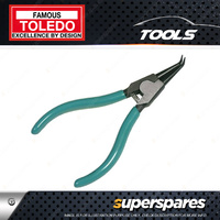 Toledo Circlip Plier - PVC Dipped Handle - Internal 90 tip 180mm 7" Length