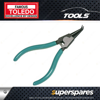 Toledo Circlip Plier - PVC Dipped Handle - Internal 90 tip 230mm 9" Length