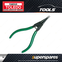 Toledo Circlip Plier - PVC Dipped Handle - External Straight Tip 230mm 9" Length