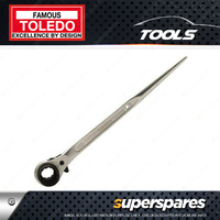 Toledo Dual Socket Metric Ratchet Podger - 10 x 12mm 200g 240mm Length