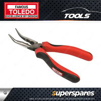 Toledo Long Nose Plier - Angled 45 Degree Tip Jaw Opening 0 - 75mm