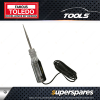 Toledo Computer Safe LED Circuit Tester 3 - 12 volt Lead Length 1200mm