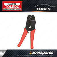 Toledo Ratcheting Crimping Pliers - for insulated terminal Standard 220mm Length