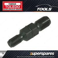 Toledo Spark Plug Thread Chaser - Tapered double ended 75mm Length