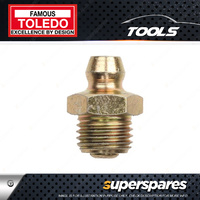 Toledo Grease Nipple Steel - 3/8" 20 BSF Parallel Thread Straight 3 Pack