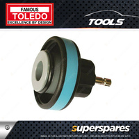 Toledo Cooling System Tester Adaptor - No.13 Blue Screw type test cap